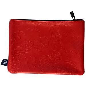 Marvel Spiderman Far From Home Red Etched 9x7 Travel Pouch